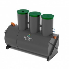 Продуманная "до мелочей" с технологией тройной очистки стоков
